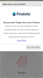 Mobile Screenshot of magic-hour.com